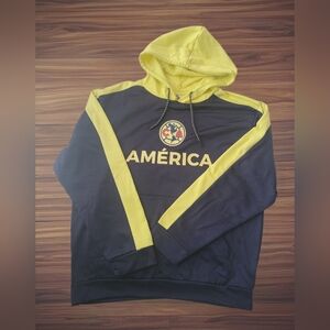 Club América Soccer Hoodie Jacket Pullover Sz XL